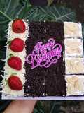 Brownies kukus potong