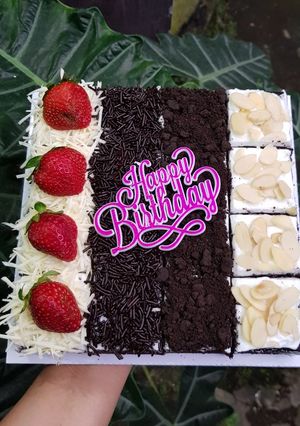 Foto resep Brownies kukus potong