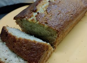 Una foto de Budín de banana con aceite!