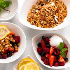 A picture of Crumble de frutas.