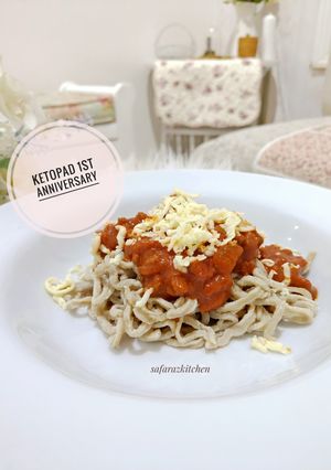 Foto resep Spaghetti Bolognaise Low Karbo