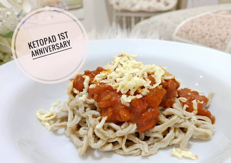Resep Spaghetti Bolognaise Low Karbo Enak dan Antiribet