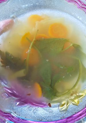 Foto resep sop sayur cemplung 
