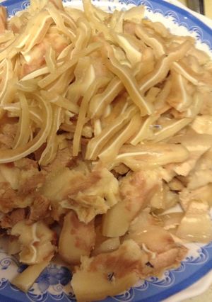 Hình của món Thịt luộc cuốn bánh tráng.
