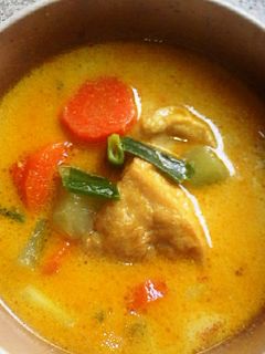 Foto resep Sayur talawor(tahu+labu+wortel)kuah kuning