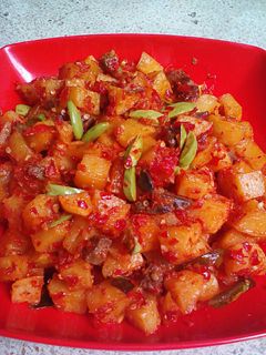 Foto resep Sambel Goreng Kentang Pete