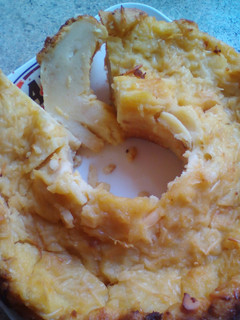 Foto resep puding roti panggang