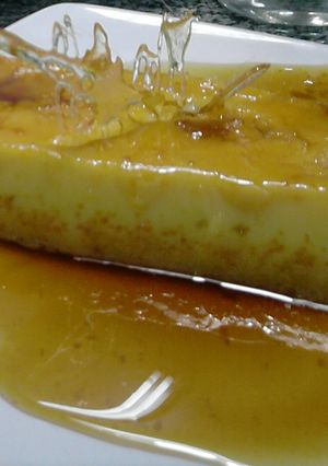 Una foto de Flan de Vainilla