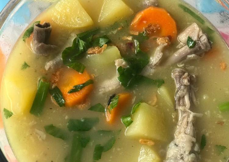 Sop Ceker Ayam