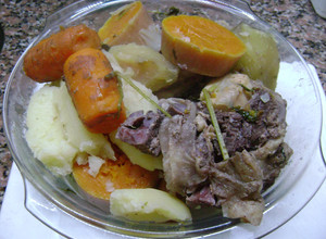 Una foto de Puchero de caracú