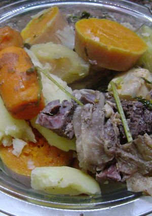 Una foto de Puchero de caracú