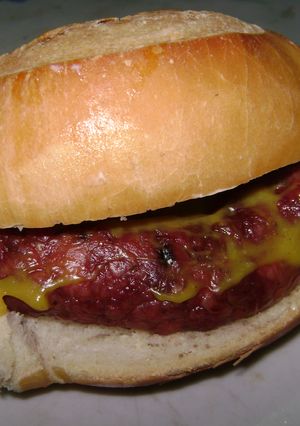 Una foto de Choripán al horno