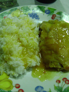 Una foto de Pollo a la naranja