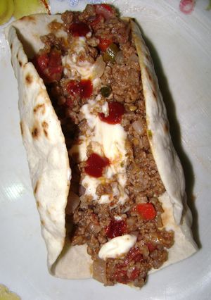Una foto de Tacos de carne