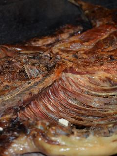 Una foto de Cordero a la parrilla