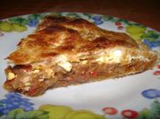 Una foto de empanada jurel