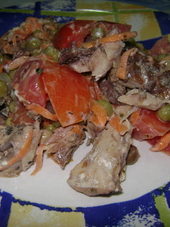 Una foto de Ensalada de caballa