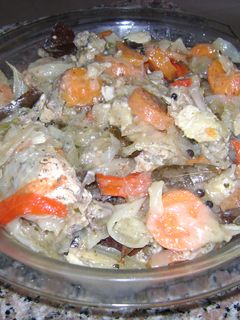 Una foto de Escabeche de alitas de pollo