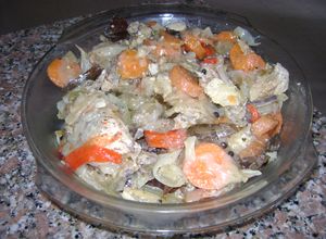 Una foto de Escabeche de alitas de pollo