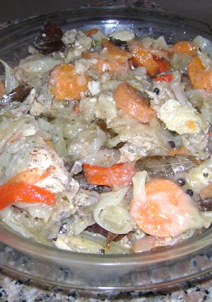 Una foto de Escabeche de alitas de pollo