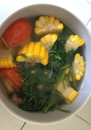 Foto resep Sayur Kangkung Bening