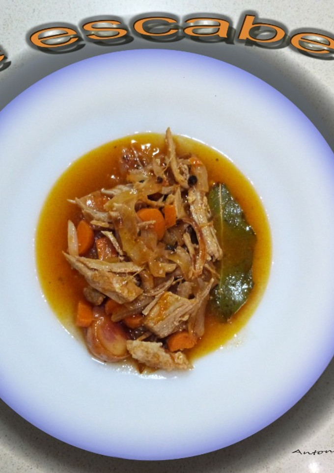Una foto de Escabeche de carne