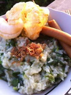 Foto resep Bubur Bayam