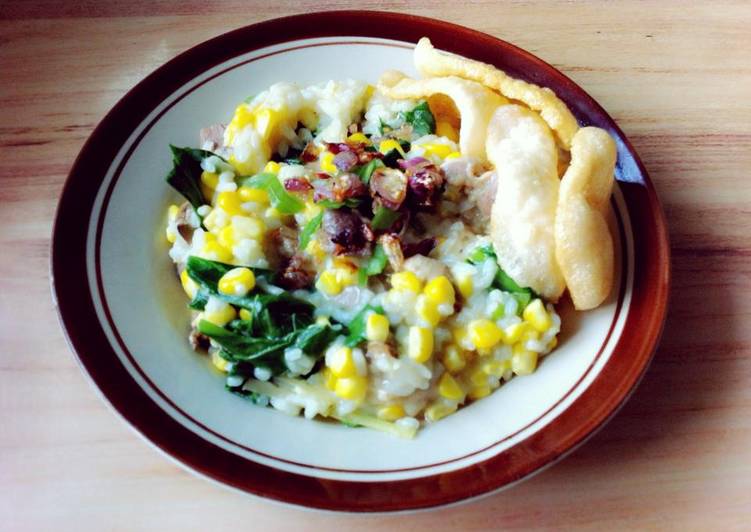 Resep: Bubur "macak" Manado Simpel