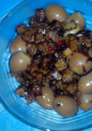 Foto resep Orek Tempu (tempe telur puyuh)
