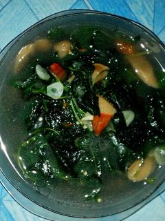 Foto resep Cah basos (bayam sosis)