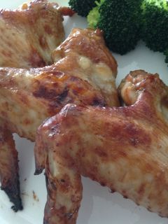 Une photo de Ailes de poulet à la japonaise au four