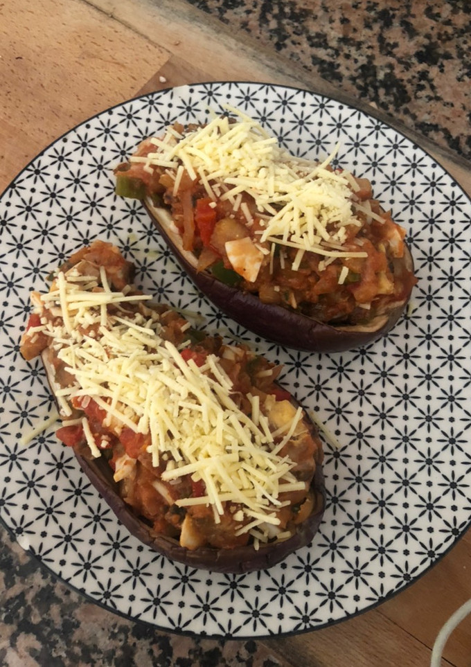 Una foto de Berenjenas saludables