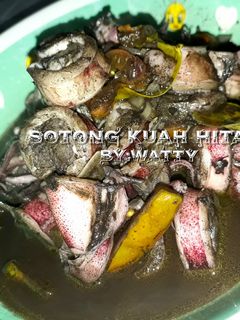 Foto resep Sotong Kuah Hitam