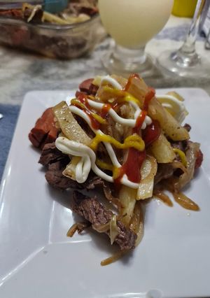 Una foto de Vienesas Fritas