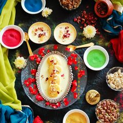 A picture of Holi Special Kesariya Rasmalai.