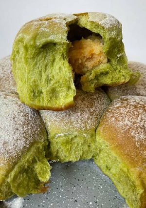 Foto resep Roti Matcha