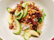 A picture of bún bò xào