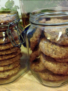 Una foto de Cookies de arándano rojo y chocolate