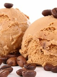 Una foto de Helado de café