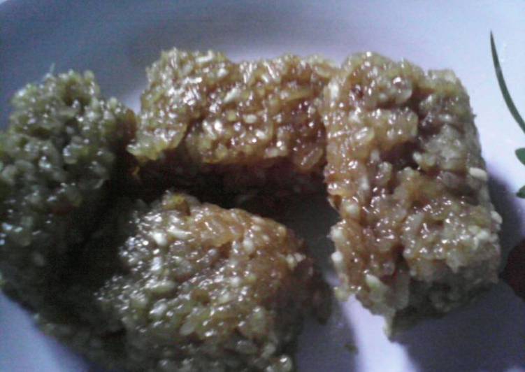 Cara Gampang mengolah wajik nanas Anti Gagal