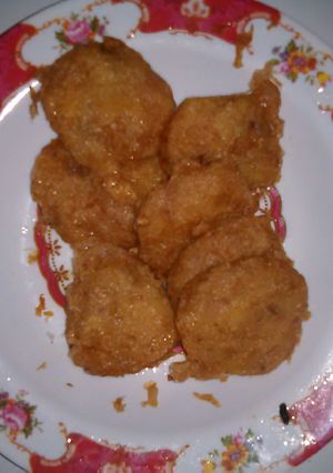 Foto resep perkedel kentang+kornet