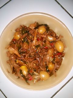 Foto resep tumis usus bumbu kecap