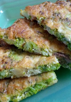 Foto resep omelet broyam (brokoli ayam)