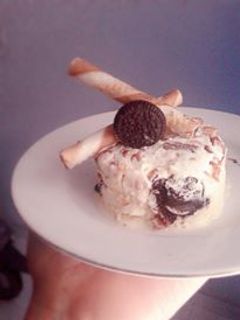 Foto resep Ice Cream Vanilla Oreo