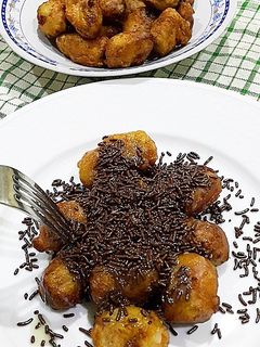 Foto resep Pisang Goreng Coklat Susu