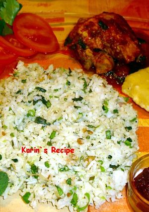 Foto resep Nasi Ulam Malaysia ala Karin