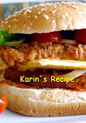 Foto resep Chicken Tower Burger