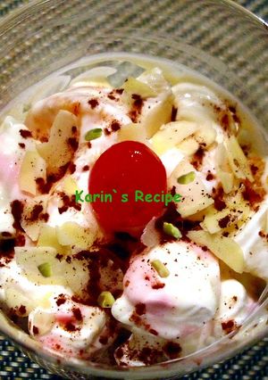 Foto resep Salad Buah & Marshmallow