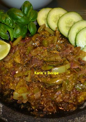 Foto resep Sambal Lado Mudo (Sambal Cabai Hijau Padang)