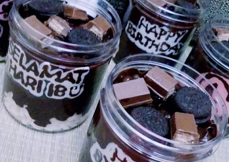 Steps to Prepare Speedy 💯Choco Jar Leleh💯